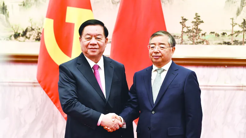 Việt Nam - Trung Quốc đẩy mạnh hợp tác cơ quan tuyên giáo 