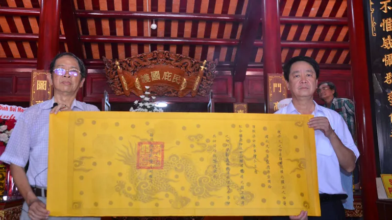 Quảng Ngãi: Tưởng niệm 456 năm ngày mất của Trấn Quốc công Bùi Tá Hán