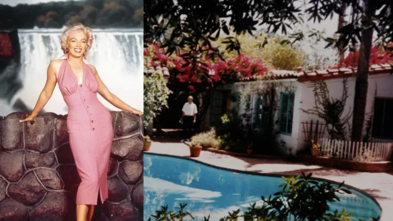 Nhà của bà Marilyn Monroe thành di tích văn hóa lịch sử. Ảnh: CNN