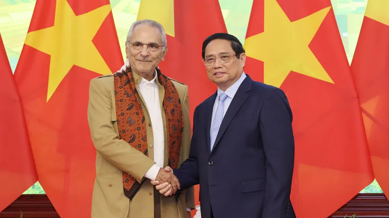 Thủ tướng Phạm Minh Chính tiếp Tổng thống Timor-Leste Jose Ramos-Horta