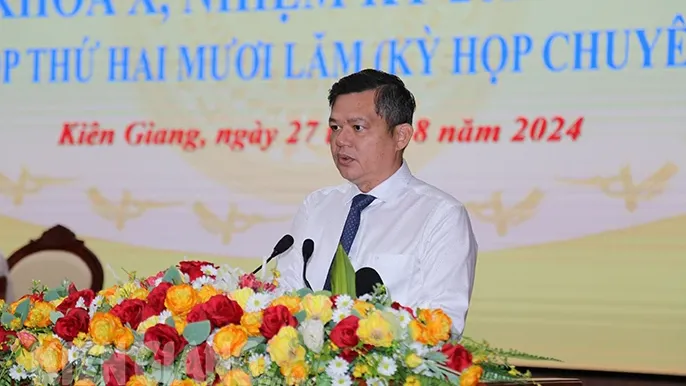 Kiên Giang có tân phó chủ tịch UBND tỉnh