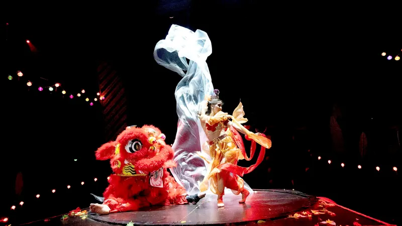 Vở xiếc Kỳ Lân vọng nguyệt đón Trung thu