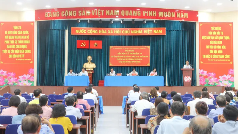 Cử tri đề nghị quan tâm, đầu tư thêm các phương tiện chữa cháy, cứu nạn cứu hộ 