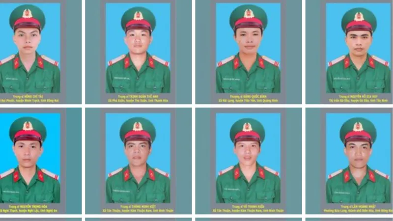 Truy tặng Huân chương Bảo vệ Tổ quốc hạng Ba cho 12 chiến sĩ thuộc Quân khu 7