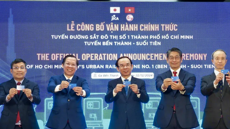 TPHCM chính thức vận hành metro số 1: Chương mới trong phát triển giao thông đô thị