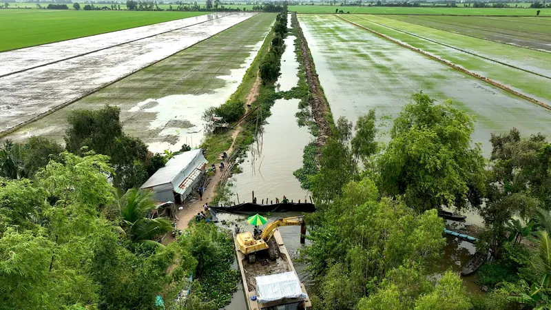 ĐBSCL: Ứng phó sớm với xâm nhập mặn