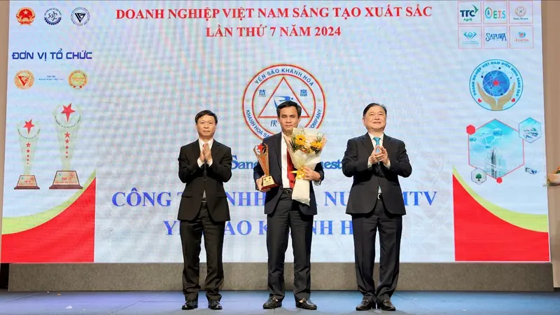 Yến sào Khánh Hoà -Top 10 Doanh nghiệp Việt Nam sáng tạo xuất sắc năm 2024