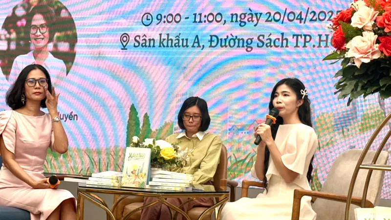 Nhà văn Bùi Tiểu Quyên "đưa" Xám Ngố đi thành phố