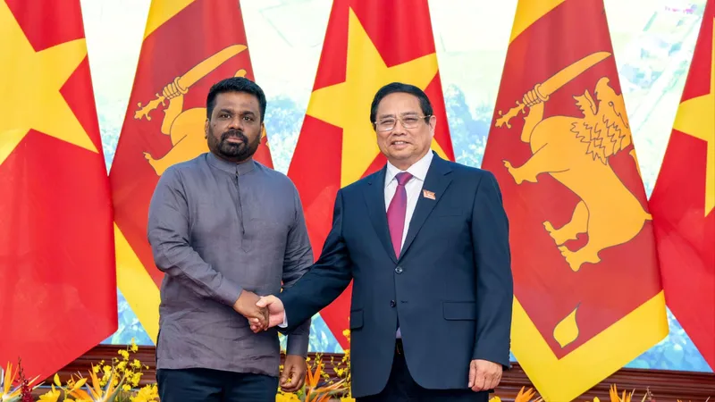 Tổng thống Sri Lanka: Có chính sách ưu tiên cho các nhà đầu tư Việt Nam sang Sri Lanka. Ảnh: ĐỖ TRUNG
