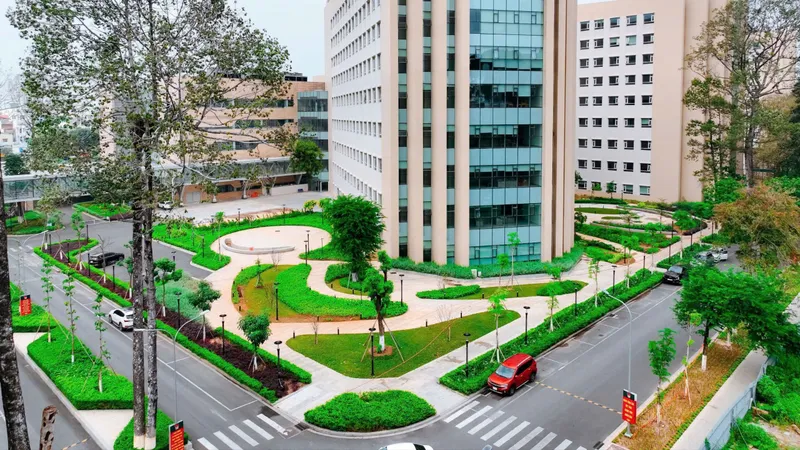 Một góc Bệnh viện Quân y 175