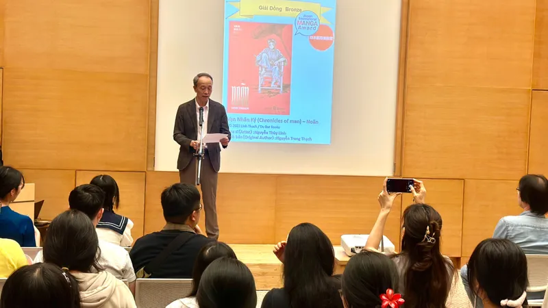 "Vạn nhân ký - Noãn" đoạt giải đồng cuộc thi Truyện tranh Manga Quốc tế Nhật Bản lần thứ 18