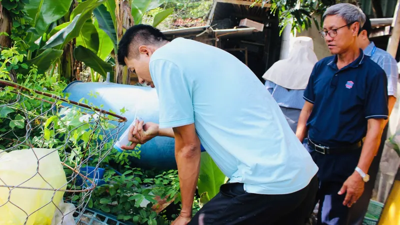 Phường Rạch Dừa (TPHCM) ra quân diệt lăng quăng, phòng chống sốt xuất huyết