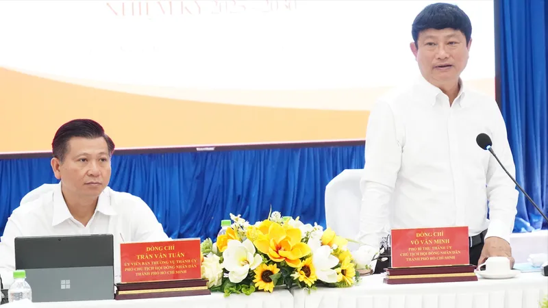 Đồng chí Võ Văn Minh: Xây dựng chỉ tiêu nhiệm kỳ phải sát quy hoạch, phù hợp thực tiễn 