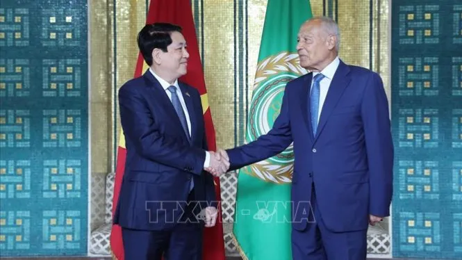 Việt Nam mong muốn phát triển quan hệ thực chất, hiệu quả hơn nữa với Liên đoàn Arab