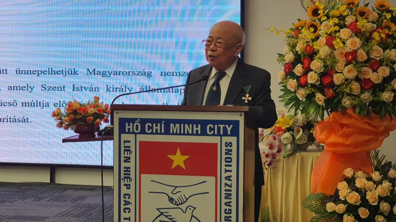 Họp mặt kỷ niệm Quốc khánh Hungary 