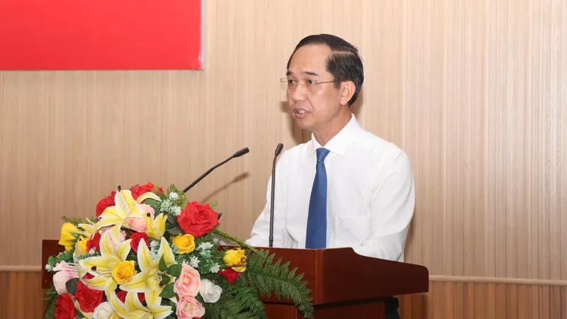Đồng chí Hồ Thanh Thủy giữ chức Phó Bí thư Tỉnh ủy Cà Mau