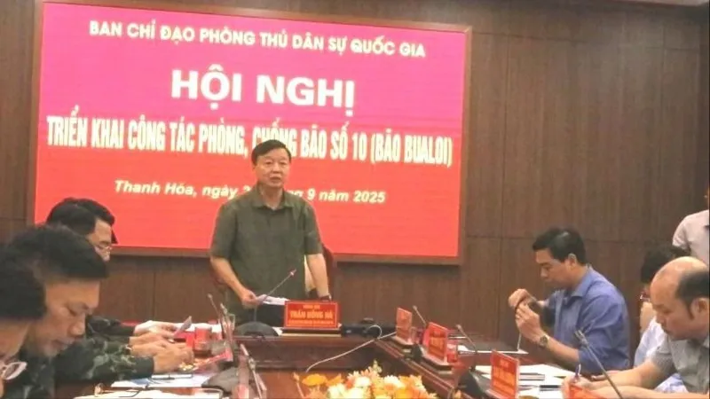 Phó Thủ tướng Trần Hồng Hà: Yêu cầu cao nhất là bảo đảm an toàn tính mạng người dân 
