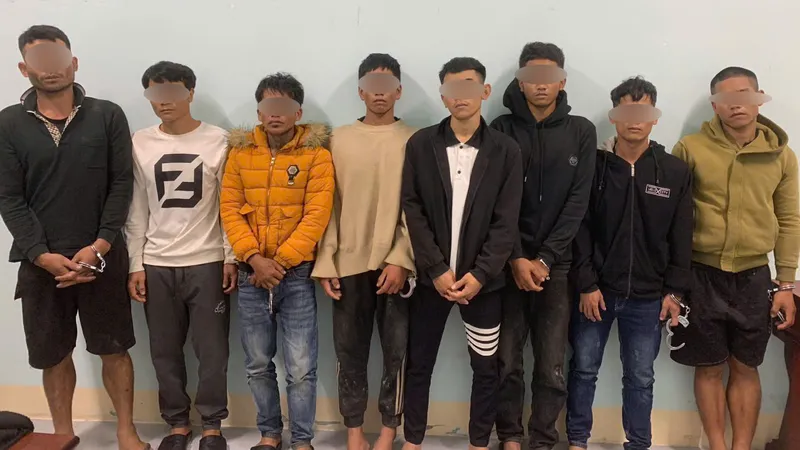 Quảng Ngãi: Bắt giữ 8 đối tượng chuyên cắt trộm dây cáp điện trung thế để bán phế liệu