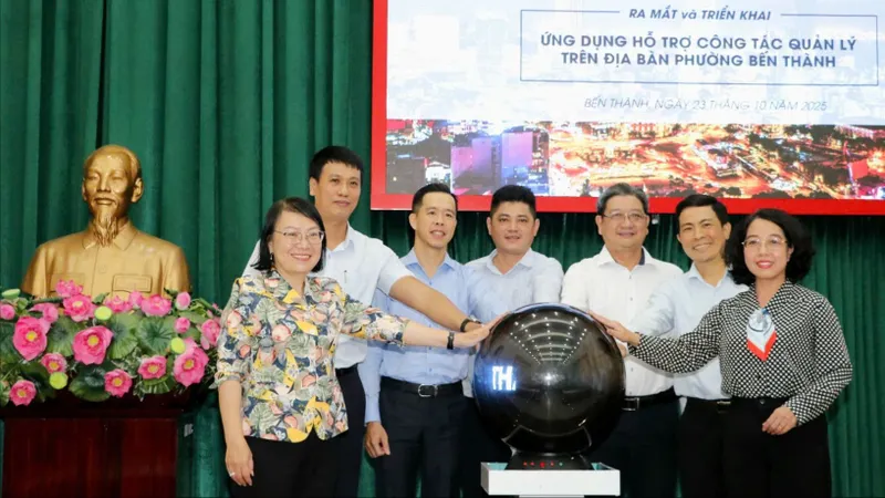 Phường Bến Thành (TPHCM) ra mắt Chatbot AI hỗ trợ người dân