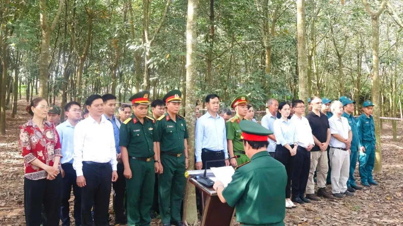 Phường Chánh Phú Hòa (TPHCM): Tìm kiếm, cất bốc, quy tập hài cốt liệt sĩ tập thể