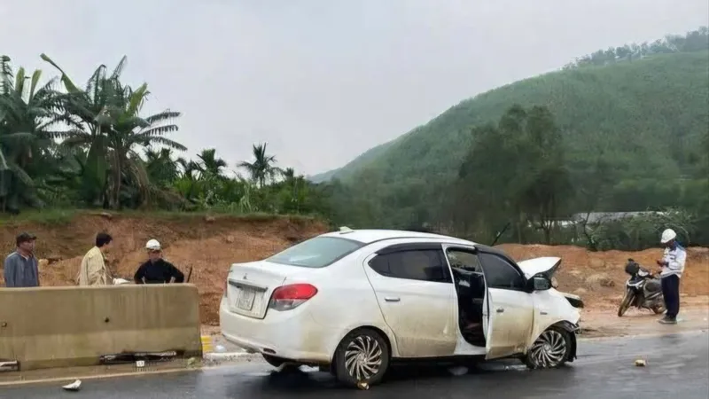 Hiện trường vụ tai nạn