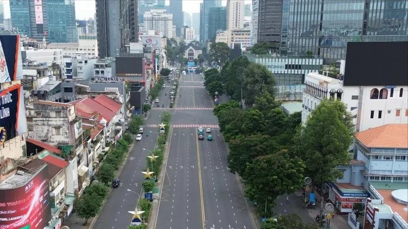 TPHCM: Điều chỉnh giao thông tuyến đường Lê Lợi
