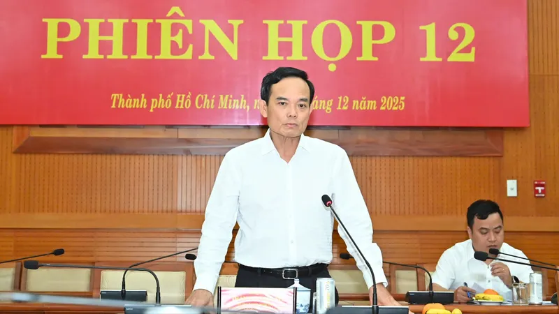 Bí thư Thành ủy TPHCM Trần Lưu Quang chủ trì phiên họp thứ 12 của Ban Chỉ đạo