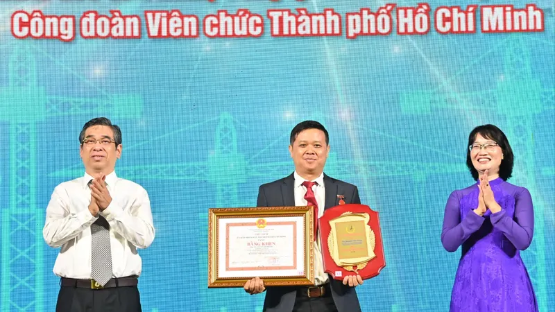 Cá nhân được trao Giải thưởng Tôn Đức Thắng năm 2024. Ảnh: VIỆT DŨNG