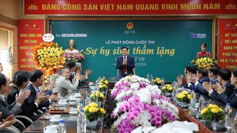 Phát động cuộc thi “Sự hy sinh thầm lặng” tôn vinh thầy thuốc Việt Nam