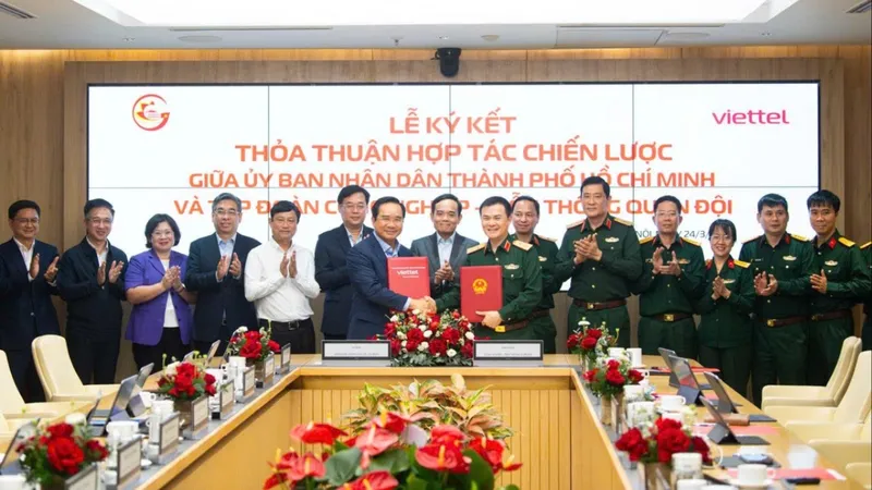 TPHCM và Viettel hợp tác chiến lược toàn diện giai đoạn 2026-2035