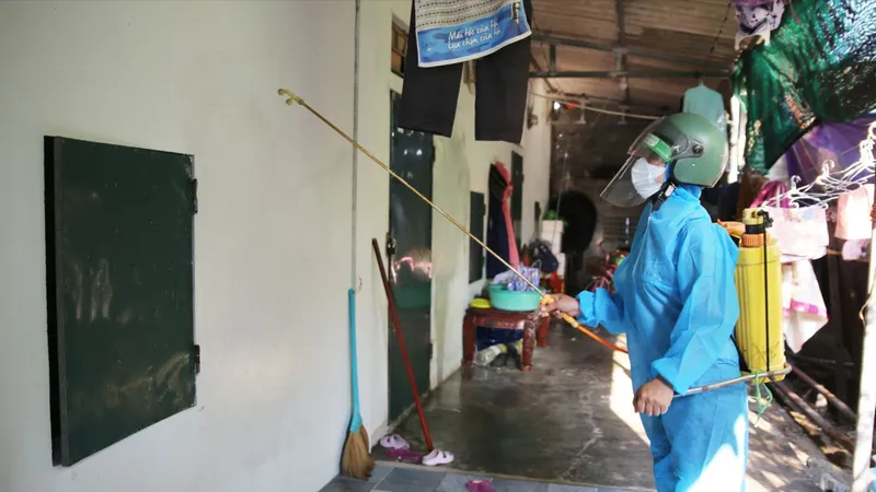 Hà Tĩnh xuất hiện ổ dịch sốt xuất huyết Dengue