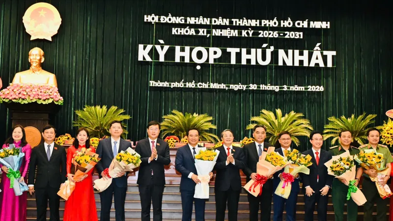 Phân công công tác Chủ tịch, Phó Chủ tịch UBND TPHCM nhiệm kỳ 2026-2031