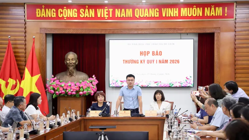 Bộ VH-TT-DL họp báo thường kỳ quý 1
