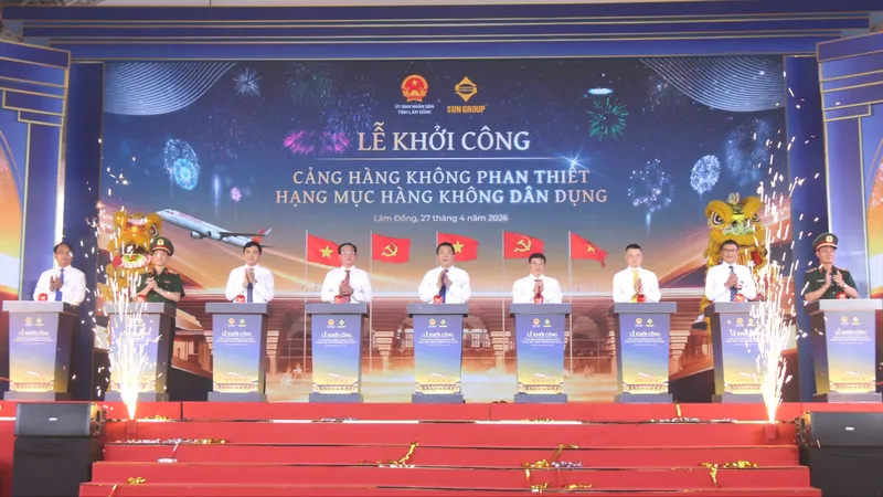 Lâm Đồng: Khởi công dự án sân bay dân dụng Phan Thiết