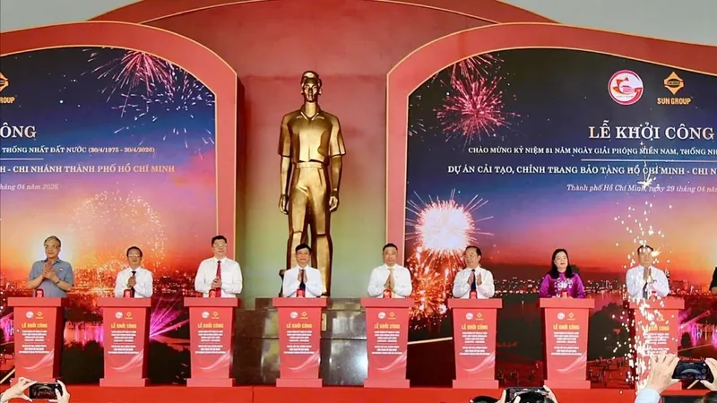 Khởi công dự án cải tạo, chỉnh trang Bảo tàng Hồ Chí Minh - Chi nhánh TPHCM 