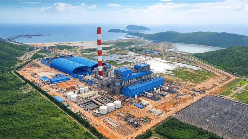 Tổ máy 1 Nhà máy Nhiệt điện Quảng Trạch I đốt than lần đầu thành công