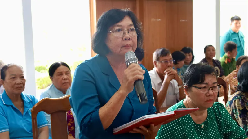 Cử tri Cần Giờ kiến nghị giải pháp đảm bảo nguồn nước sinh hoạt ổn định