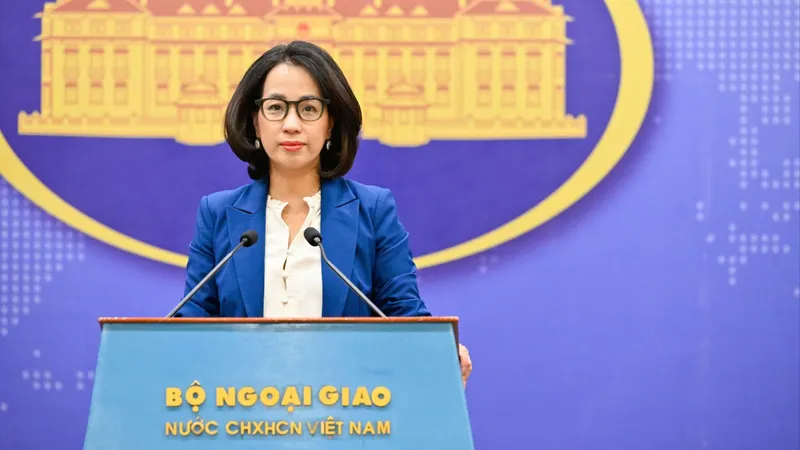 Yêu cầu các bên liên quan tôn trọng chủ quyền của Việt Nam 