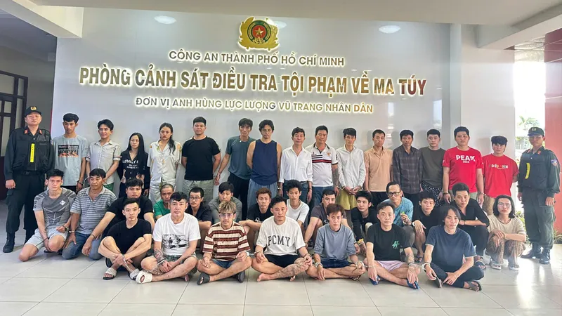 Khởi tố, tạm giam 71 đối tượng trong đường dây ma túy lớn tại TPHCM