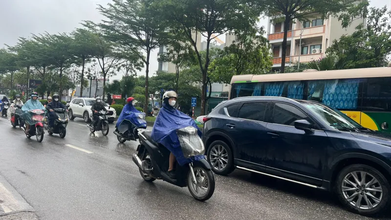 Nhiều nơi có mưa diện rộng, cảnh báo lũ trên sông Thương
