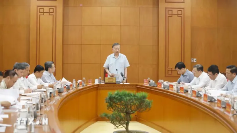 Tổng Bí thư, Chủ tịch nước Tô Lâm: Phát triển công nghiệp vật liệu theo hướng xanh, bền vững, tự chủ