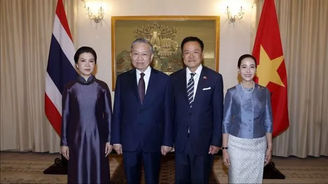 Tổng Bí thư, Chủ tịch nước Tô Lâm và Phu nhân kết thúc tốt đẹp chuyến thăm chính thức Vương quốc Thái Lan
