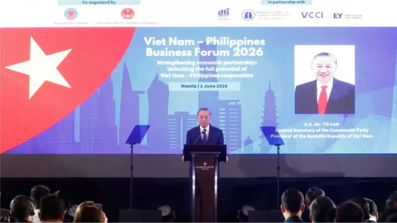 Tổng Bí thư, Chủ tịch nước Tô Lâm: Hợp tác kinh tế Việt Nam - Philippines cần nâng lên một tầm cao mới