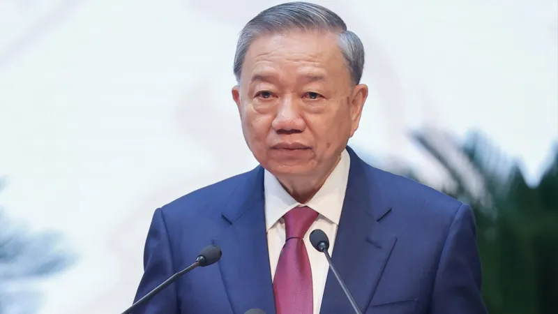 Tổng Bí thư, Chủ tịch nước Tô Lâm. Ảnh: VIẾT CHUNG 