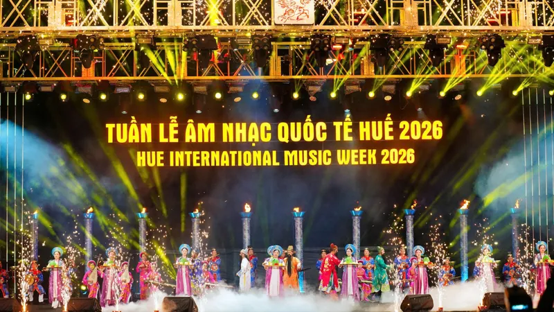 Tạm hoãn bế mạc Tuần lễ Âm nhạc Quốc tế Huế 2026 vì mưa bất thường 