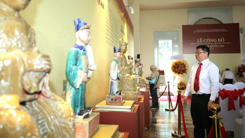 Bảo vật quốc gia Tam Quan Đại Đế: Giữ hiện vật là giữ ký ức của vùng đất