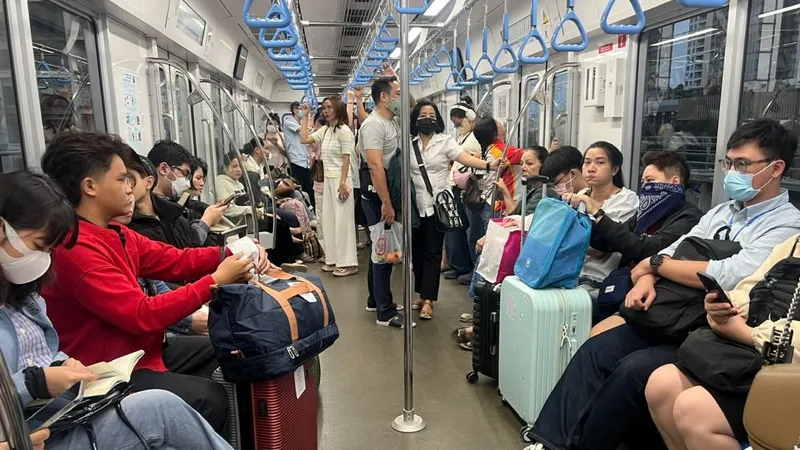 Ngày mai (2-7) hành khách đi Metro Bến Thành - Suối Tiên miễn phí 
