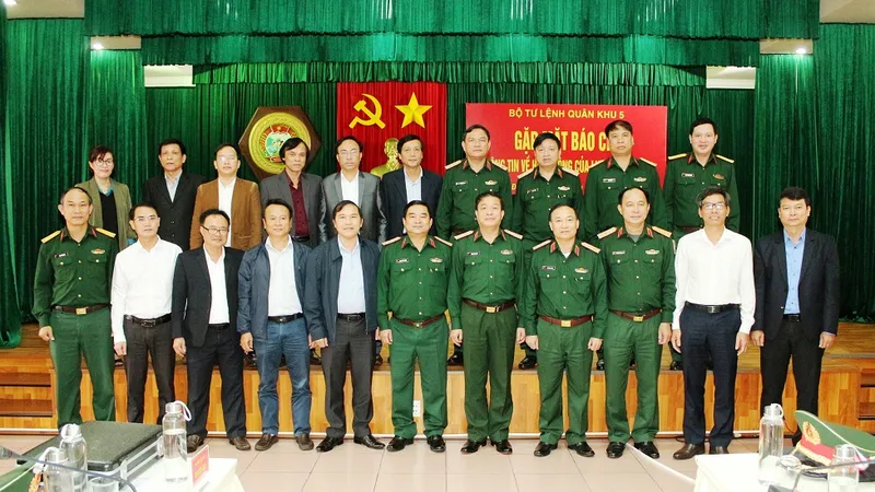 Quân khu 5 phối hợp chặt chẽ với báo chí tuyên truyền hiệu quả trong năm 2021
