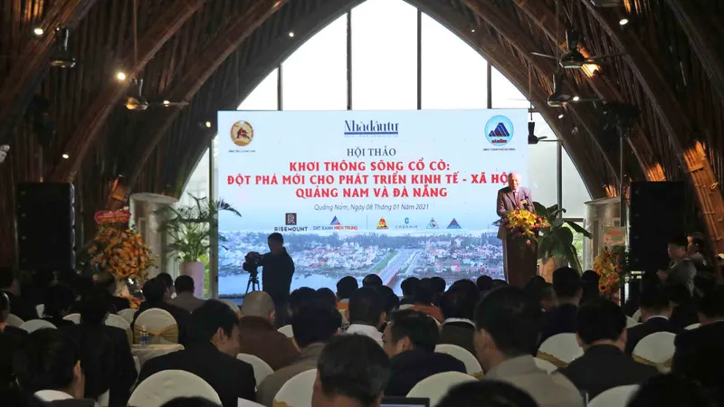 Khơi thông sông Cổ Cò: Đột phá mới cho phát triển kinh tế - xã hội Quảng Nam và Đà Nẵng
