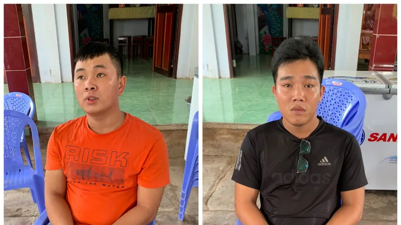 Bắt 2 thanh niên đánh, cướp súng của cảnh sát hình sự tại Tiền Giang 